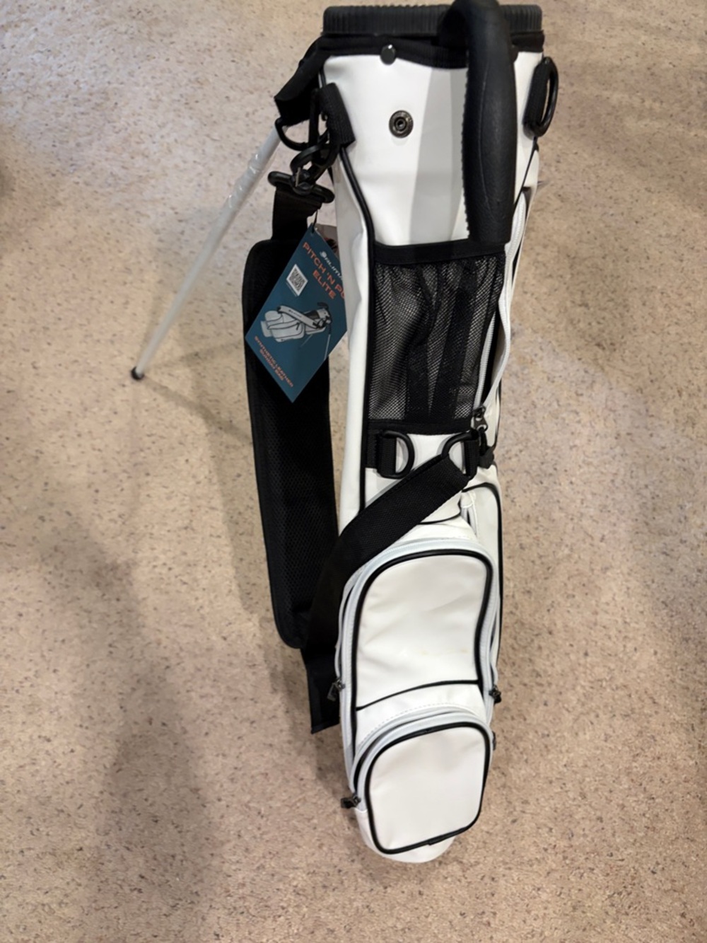 Orlimar Pitch & Putt elite  Bag in white and Black Golfing / Driving Range